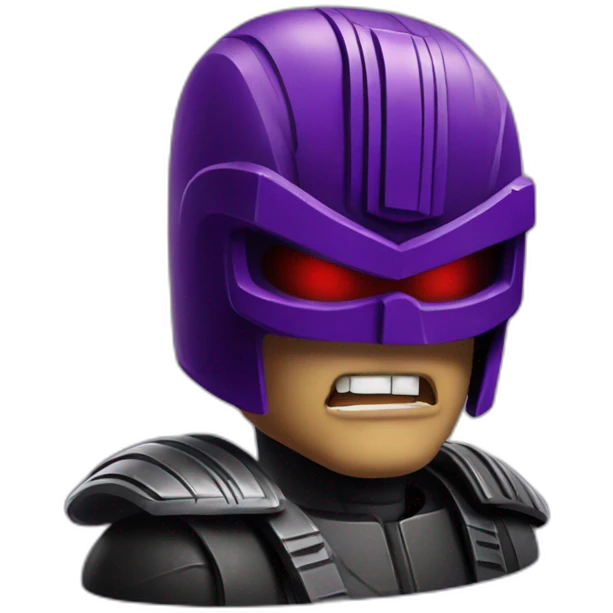 scary wine purple judge dredd emoji