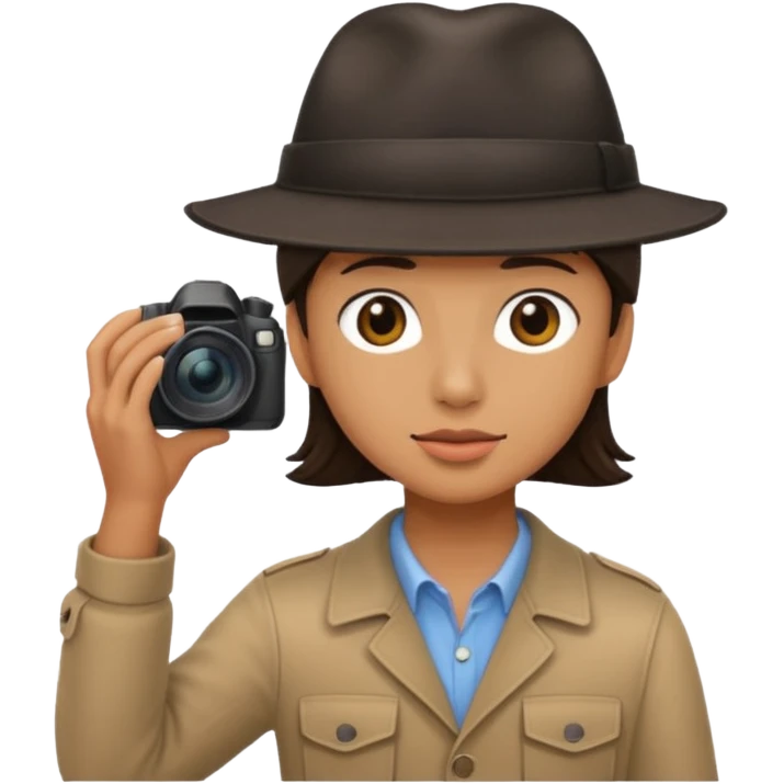 photographer facing away emoji