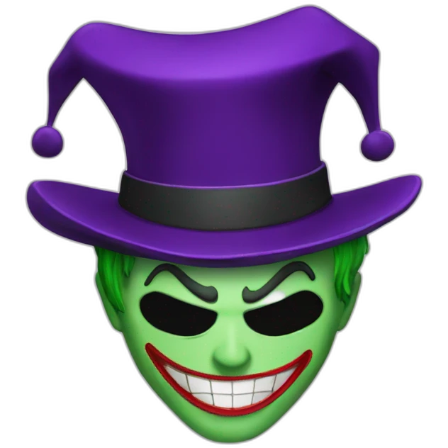 joker's hat emoji