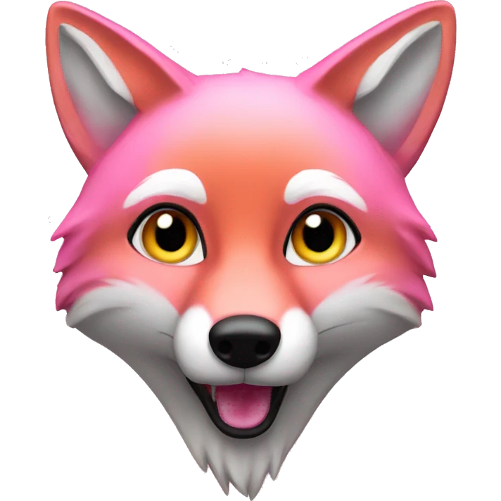 pink fox emoji