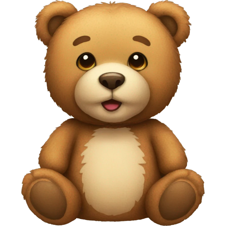 Teddy bear emoji