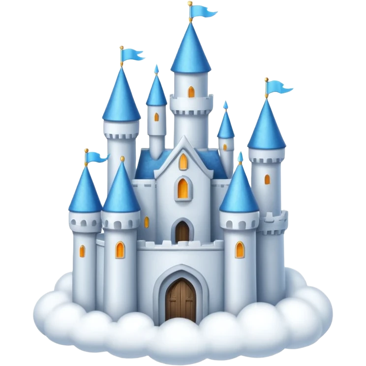 cloud castle emoji
