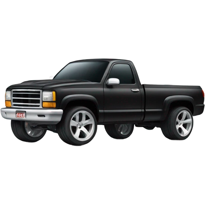 Lowered truck emoji