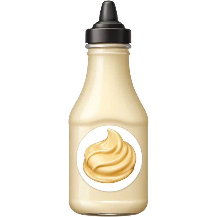 cream sauce bottle  emoji