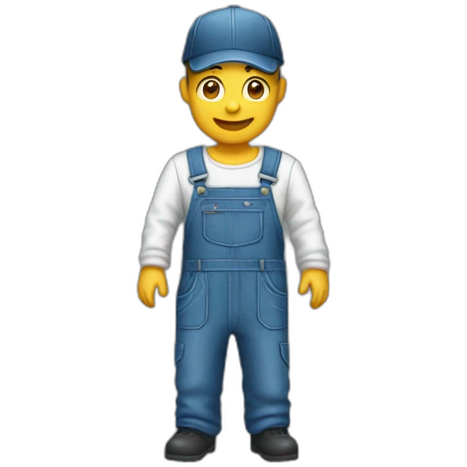 Coverall overalls emoji