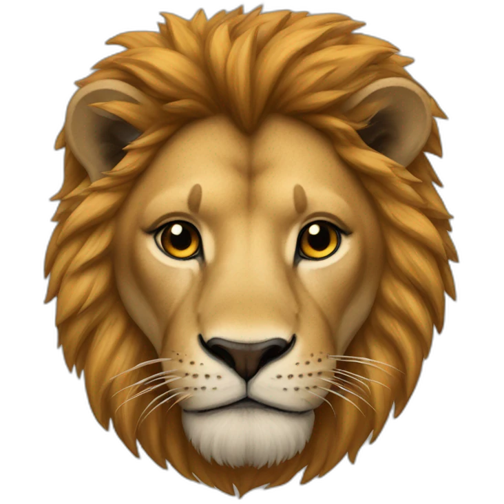 half-lion-half-human emoji