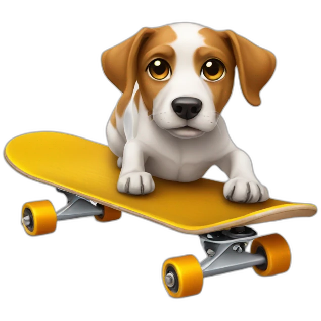 dog-on-skateboard emoji