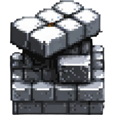 anvil with bricks stacked on top emoji