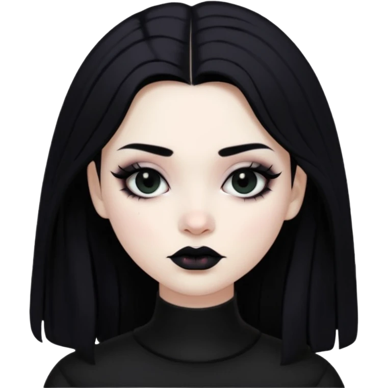 Goth Girl emoji