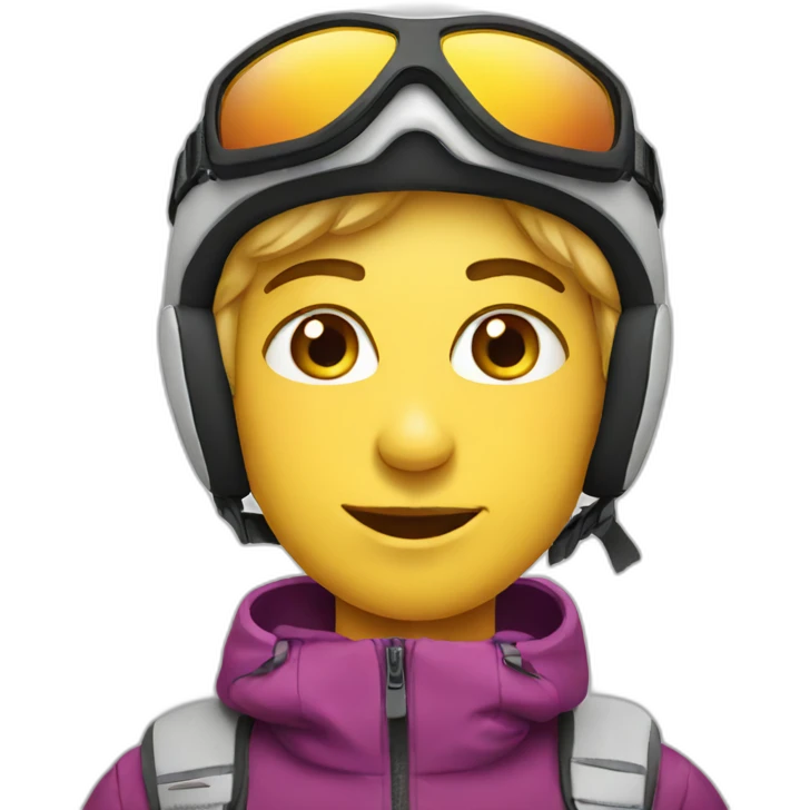 skier emoji