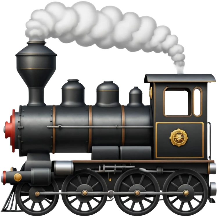 steam train emoji