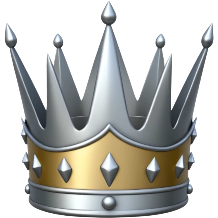Spiked crown emoji