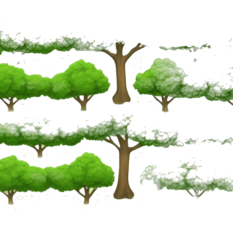 Tree with suckers  emoji