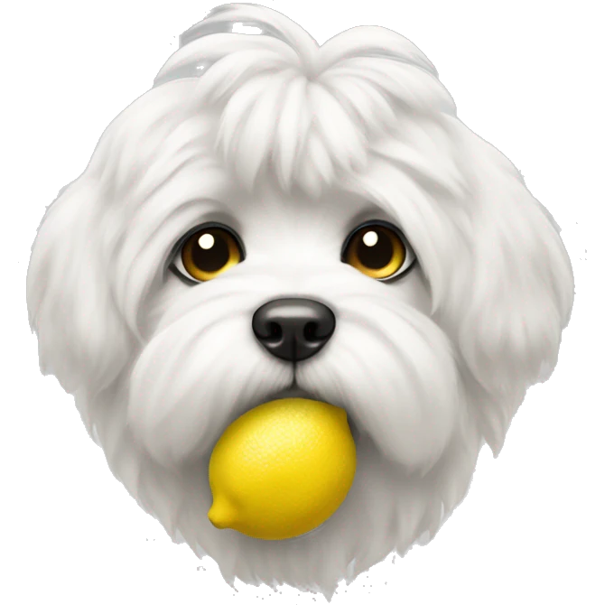 Coton with lemon ears emoji