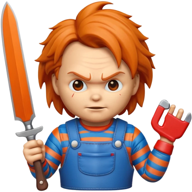 Un emojin de chuky emoji