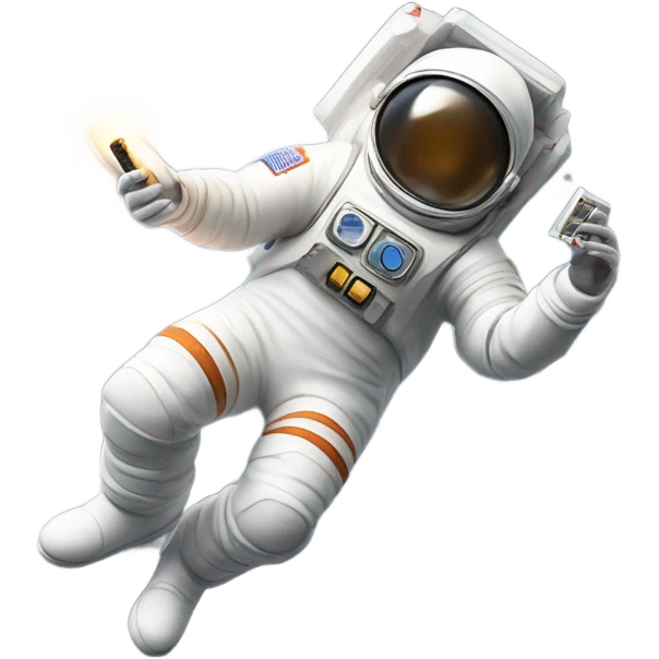 Smoking on the moon  emoji