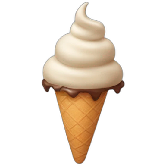 smooth ice cream poop emoji