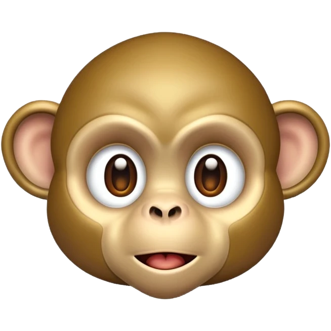 Monkey drool emoji