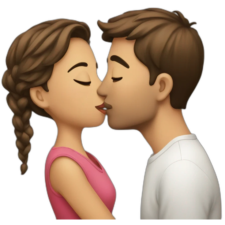 Kissing emoji