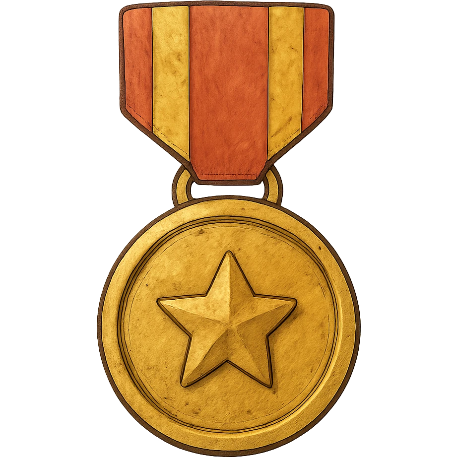 ghibli style medal emoji