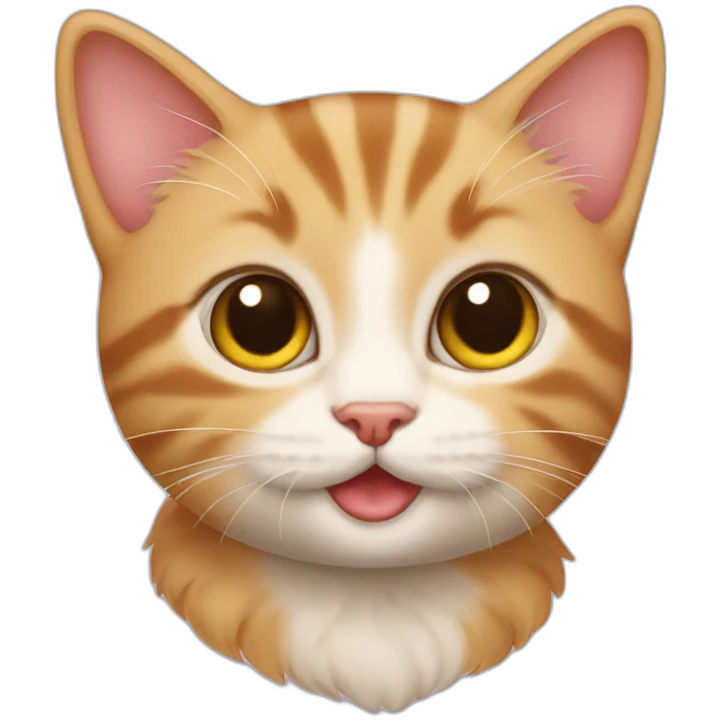 Kitten honey emoji