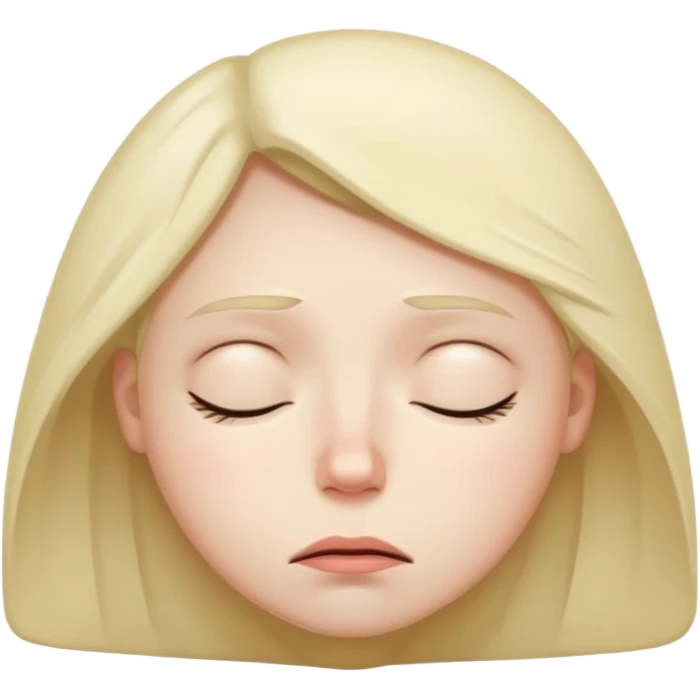 very sleepy and exhausted face emoji