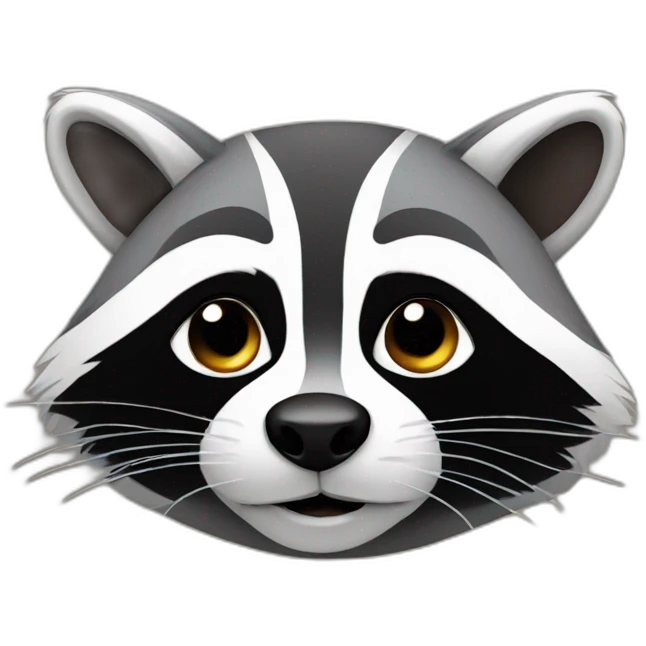 Racoon emoji
