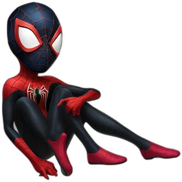 Spiderman miles morales emoji