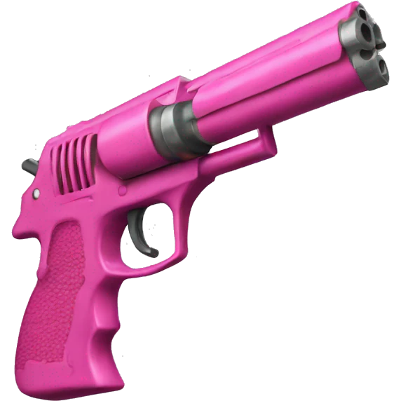 Pink gun  emoji