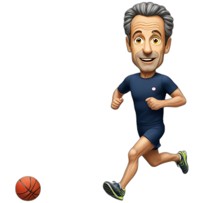 Jogging de nicolas sarkozy emoji