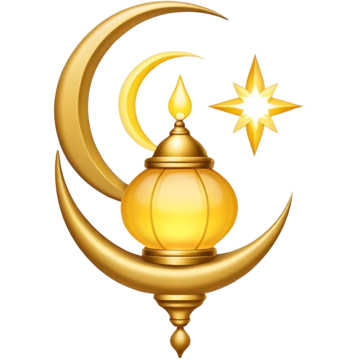 Ramadan emoji of light emoji