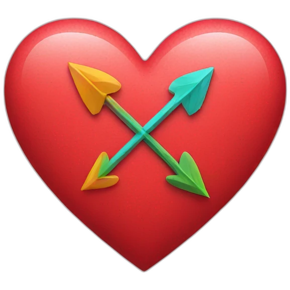 heart with arrow emoji
