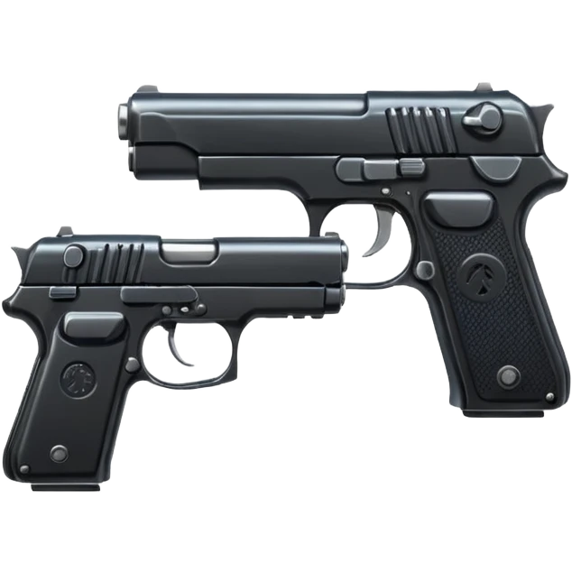 2 guns  emoji