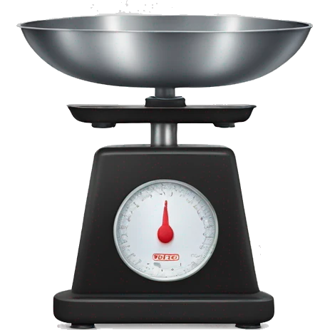 kitchen scale emoji