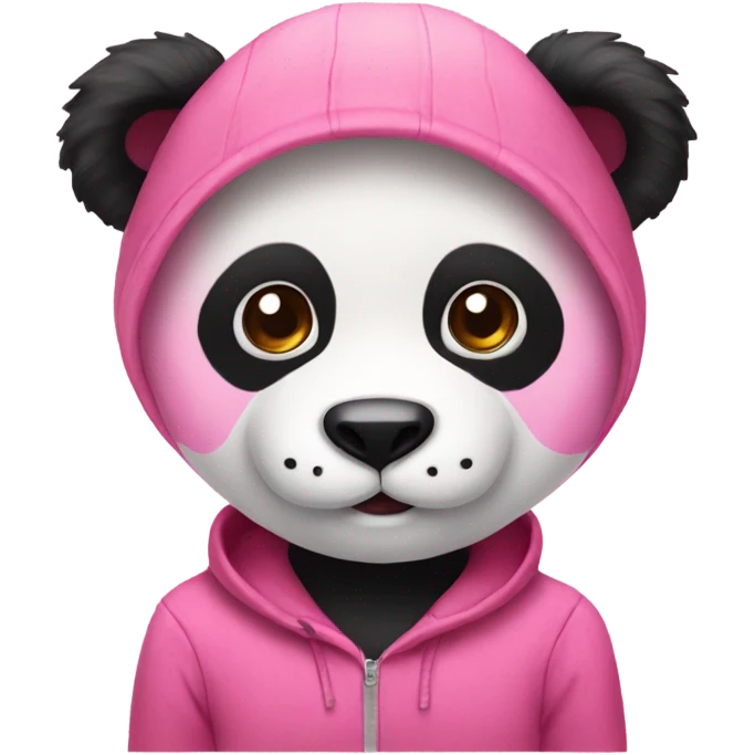  Pink panda emoji