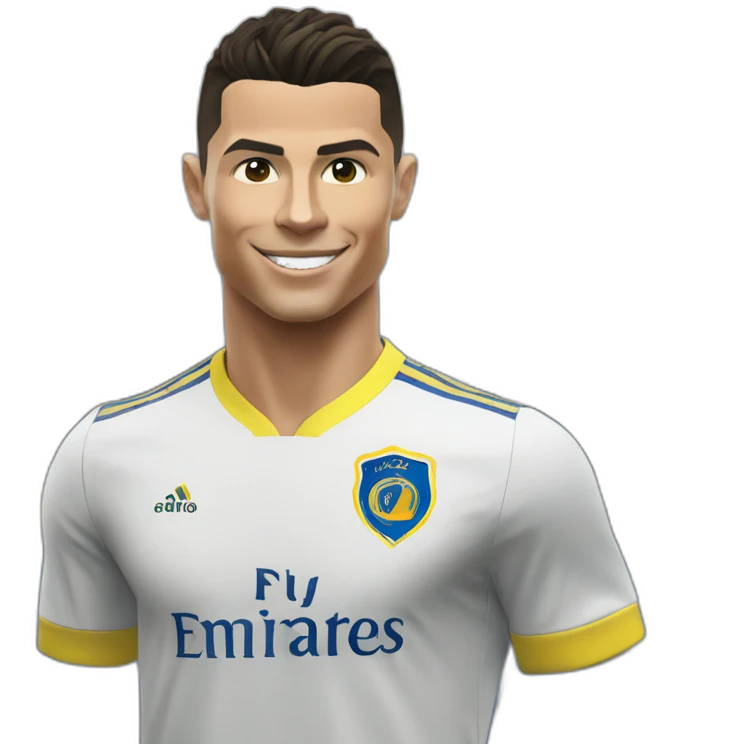 cristiano ronaldo in al-nassr shirt emoji