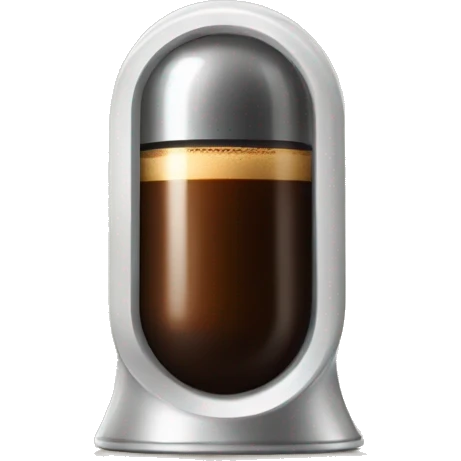 Nespresso coffee capsule emoji