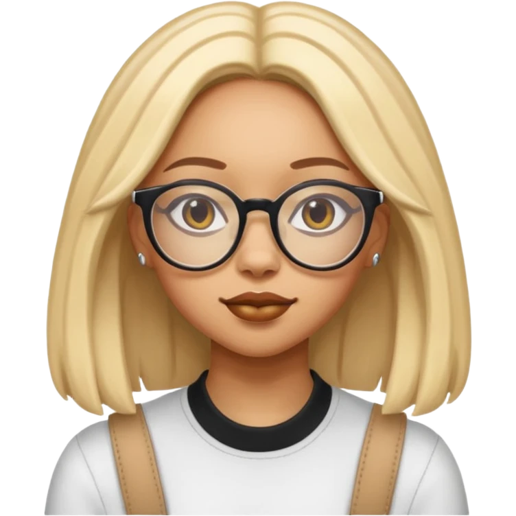 doja cat wear glasses emoji