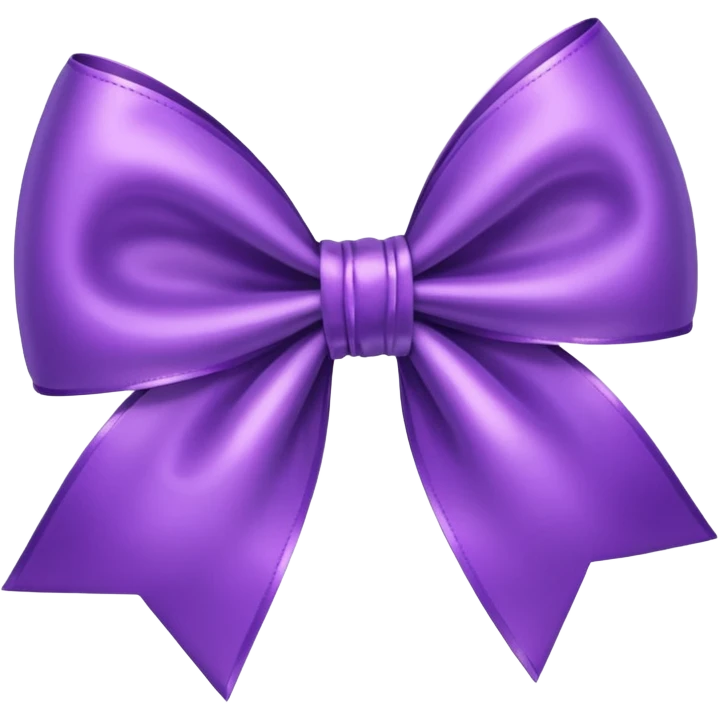 purple bow png form  emoji