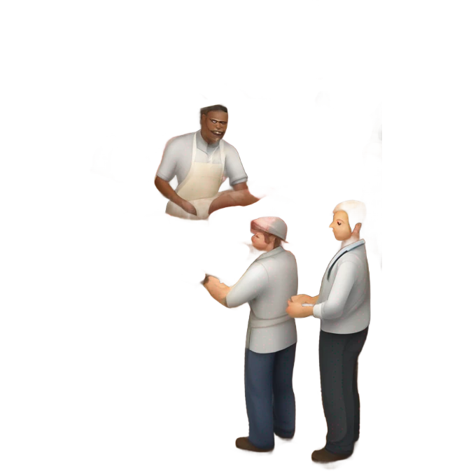 Meat town emoji