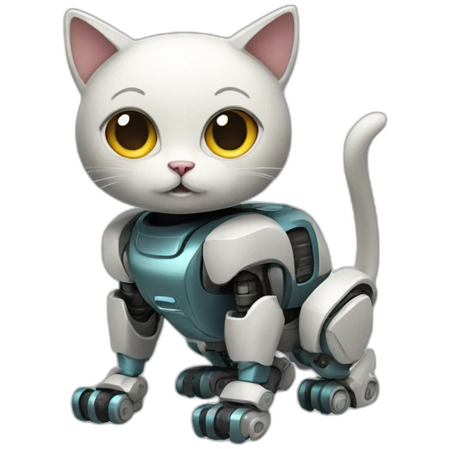 cat robot emoji