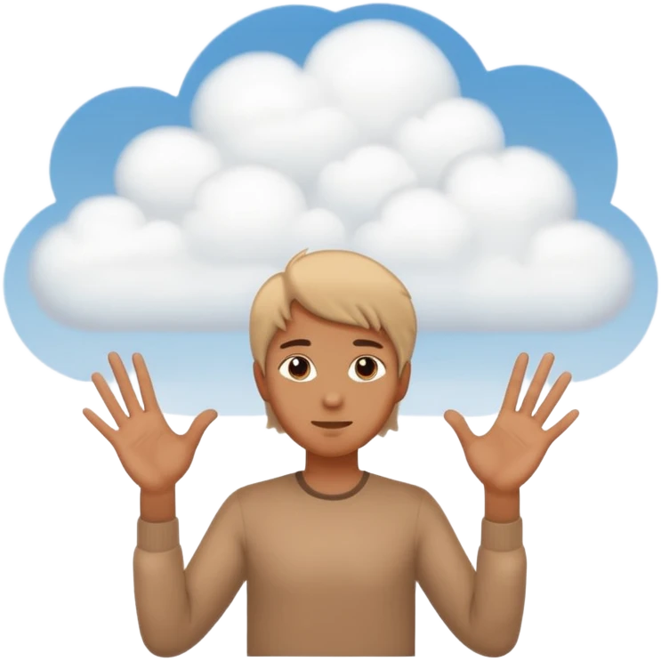 🖐✊️🫳🤛💪🦵🦶☁️ emoji