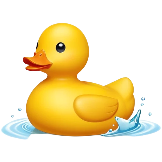 yellow duck emoji