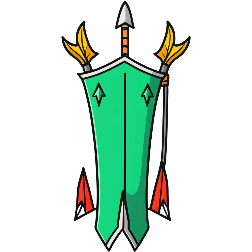Quiver with magical arrows from Path of Exile 2 emoji