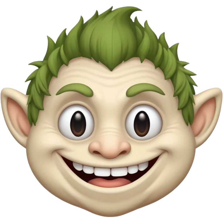 Troll face emoji