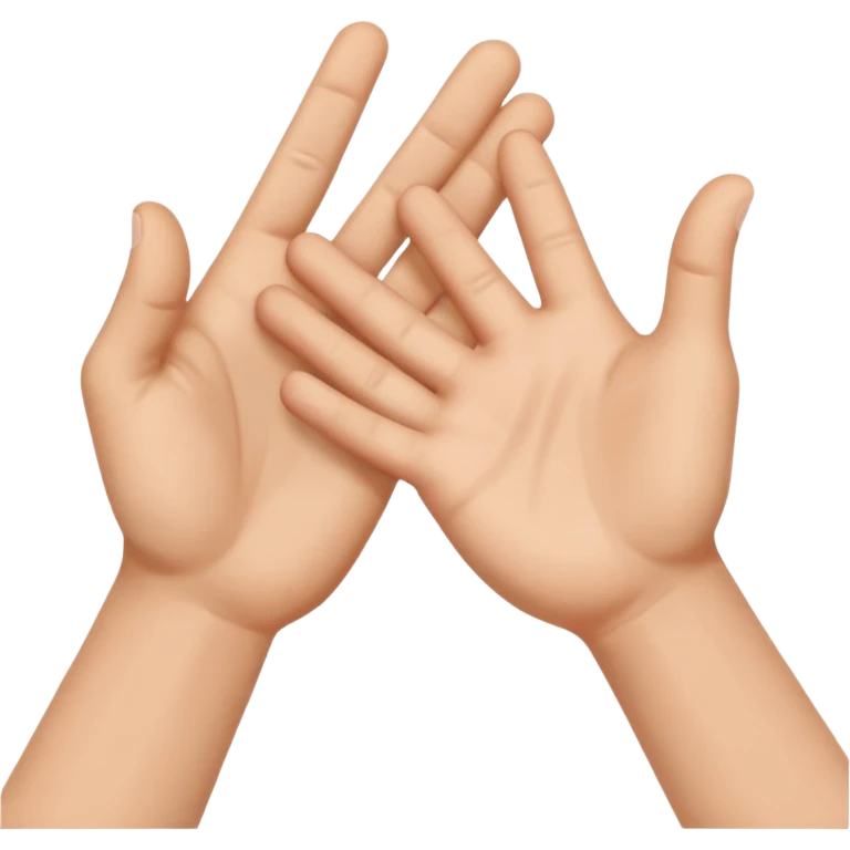 Slapping someone's face. emoji