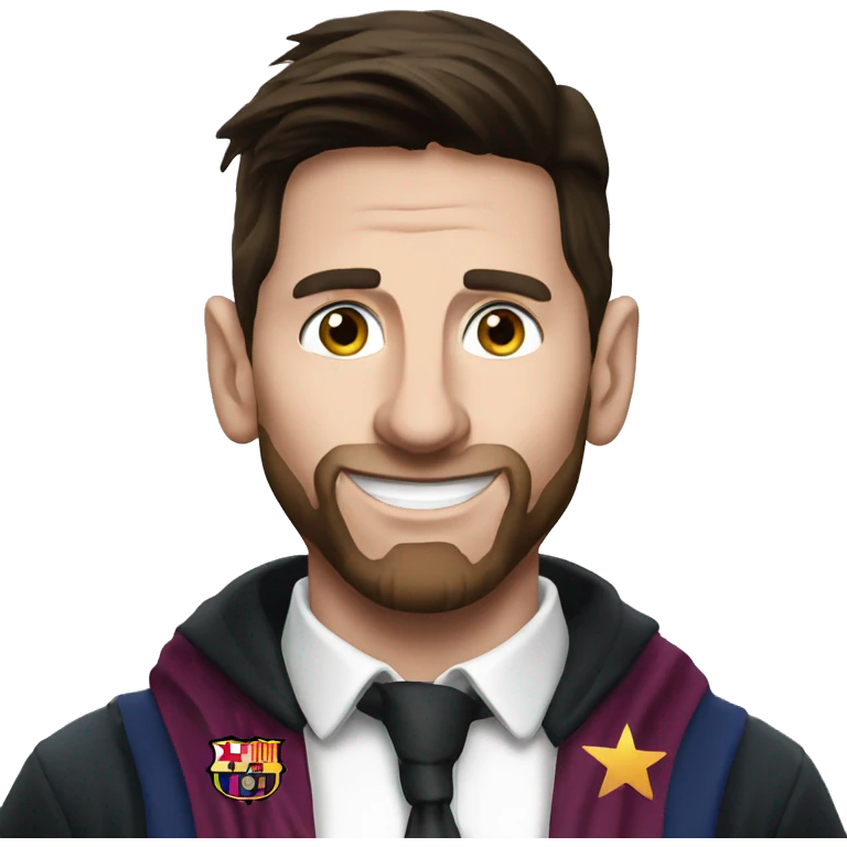 messi magician emoji