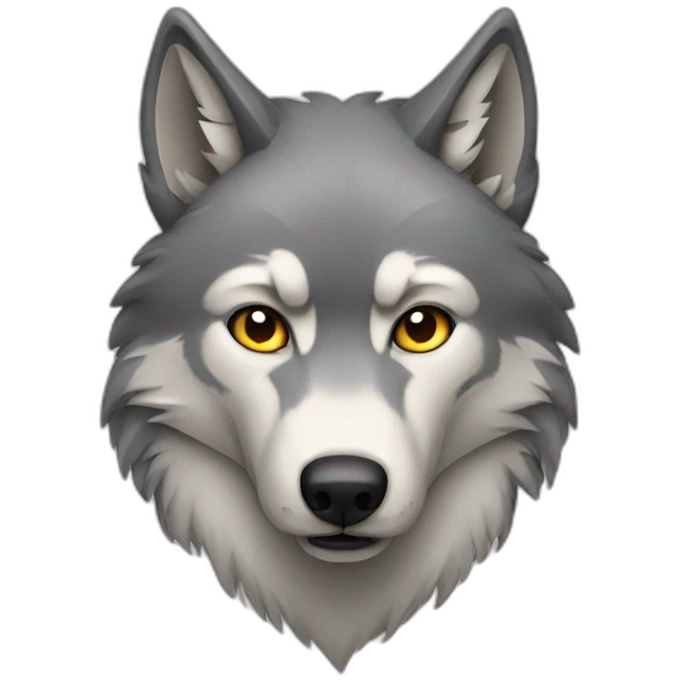 Wolf emoji