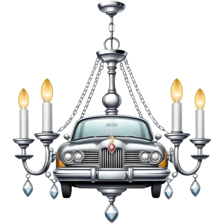 Car chandelier emoji