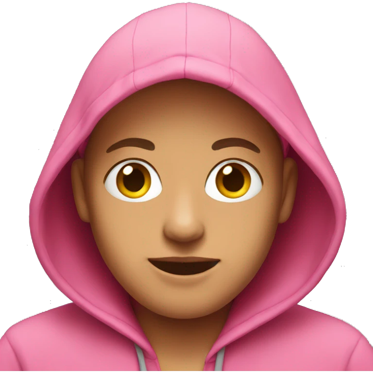 pink hoodie emoji